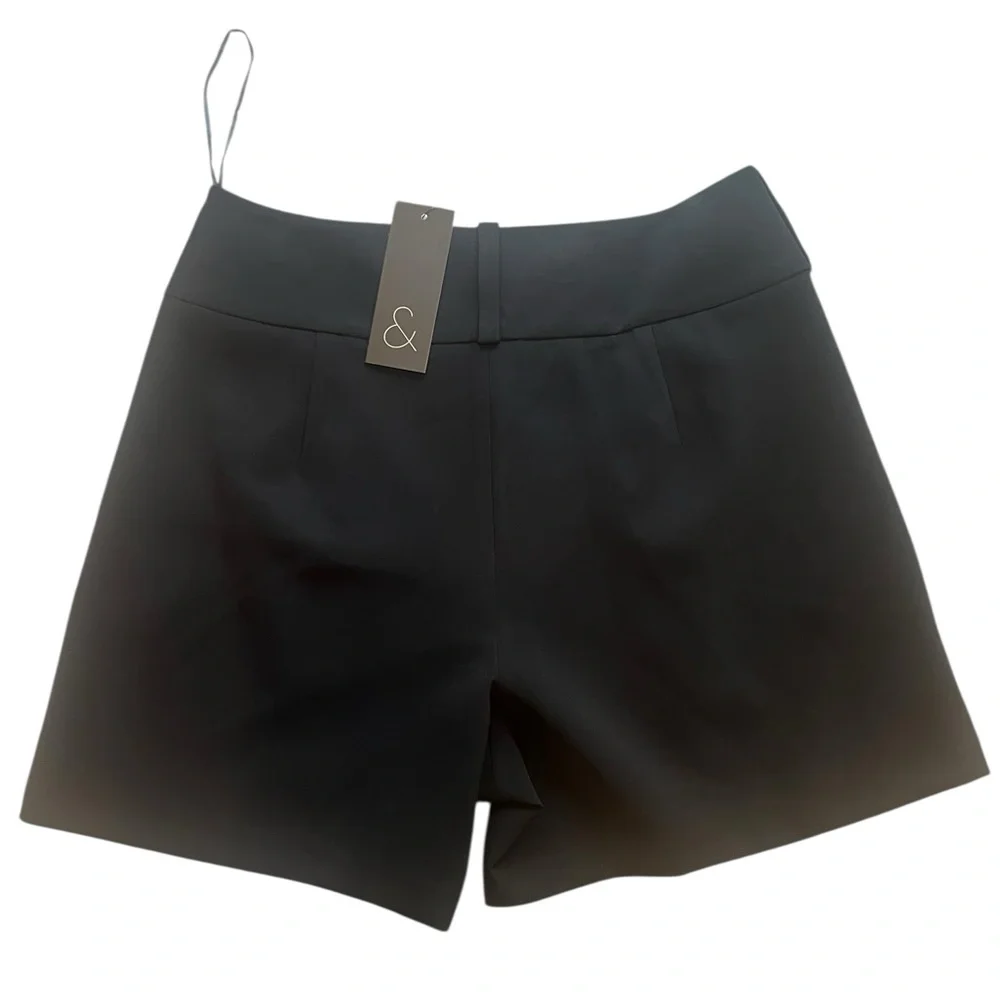 Sachin & Babi Anthropologie Pleated‎ Shorts in Black